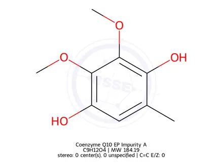 Chemical structure of Coenzyme Q10 EP Impurity A