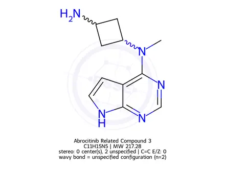 Chemical structure of Abrocitinib Related Compound 3