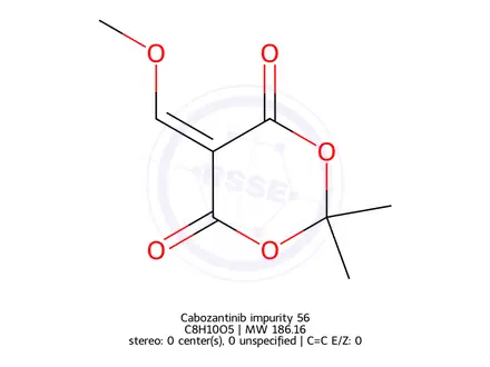 Chemical structure of Cabozantinib impurity 56