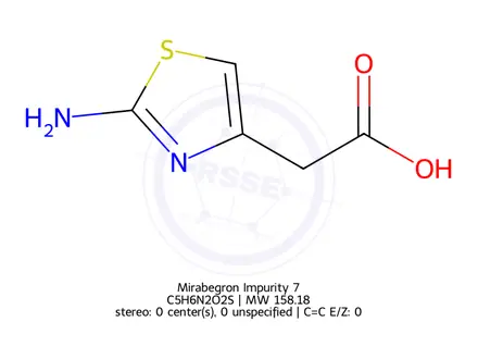 Chemical structure of Cefotiam impurity D