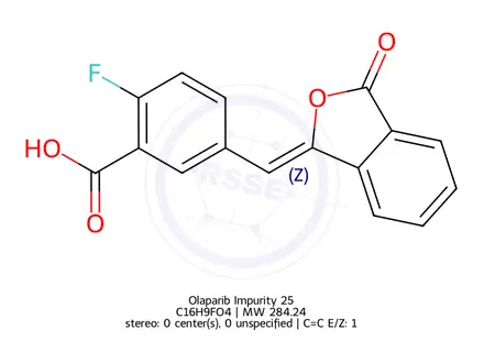 Chemical structure of Olaparib Impurity 21