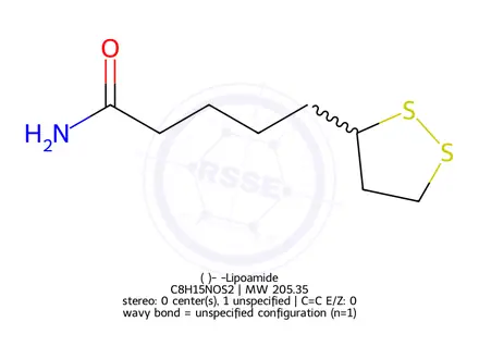 Chemical structure of Thioctic Acid Impurity 50