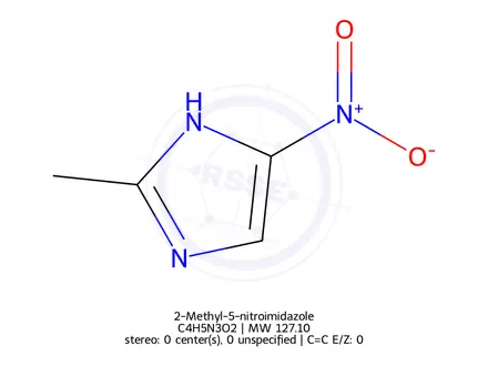 Chemical structure of Ornidazole Impurity B