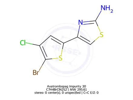 Chemical structure of Avatrombopag Impurity 30