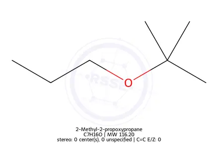 Chemical structure of 2-Methyl-2-propoxypropane