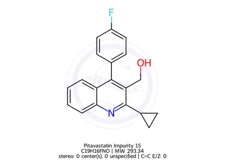 Chemical structure of Pitavastatin Impurity 15