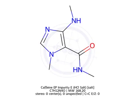 Chemical structure of Caffeine EP Impurity E