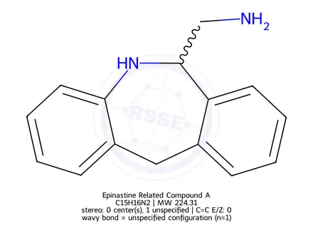 Chemical structure of Epinastine Impurity 7(Hydrochloride)