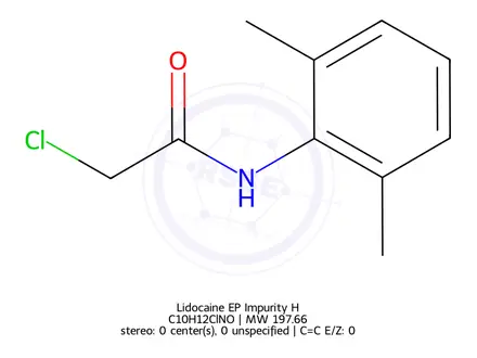 Chemical structure of Lidocaine EP Impurity H