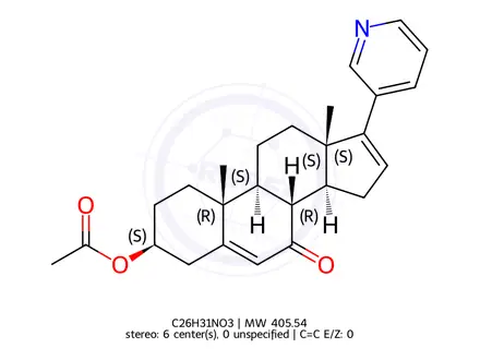 Chemical structure of Abiraterone Impurity 5