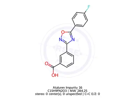 Chemical structure of Ataluren Impurity 3