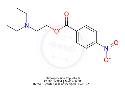 Chemical structure of Chloroprocaine Impurity 9