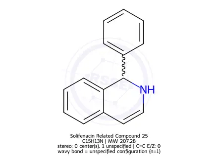 Chemical structure of Solifenacin Related Compound 25