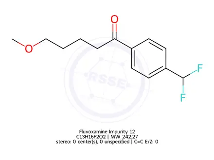 Chemical structure of Fluvoxamine Impurity 12