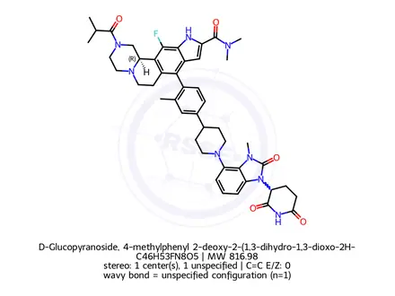Chemical structure of Bilastine Impurity 27