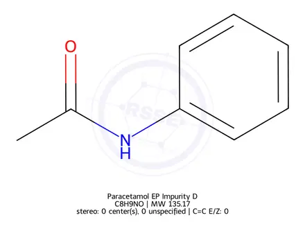 Chemical structure of Paracetamol EP Impurity D