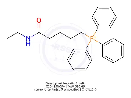 Chemical structure of Bimatoprost Impurity 7