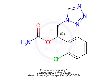 Chemical structure of Cenobamate Impurity 5