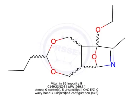 Chemical structure of Vitamin B6 Impurity 8