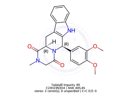 Chemical structure of Tadalafil Impurity 49