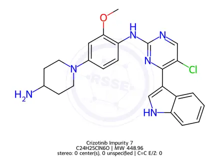 Chemical structure of Crizotinib Impurity 7
