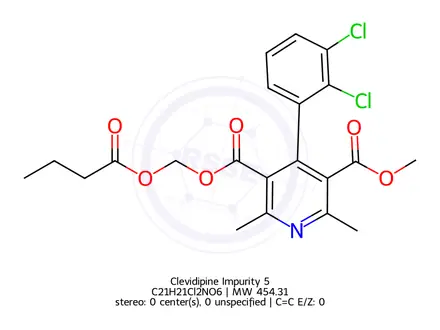 Chemical structure of Clevidipine Butyrate Impurity 4