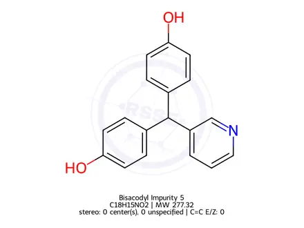 Chemical structure of Bisacodyl Impurity 5