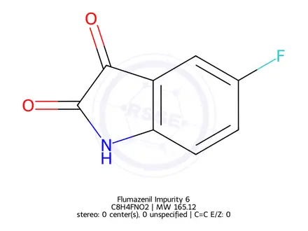 Chemical structure of Flumazenil Impurity 6