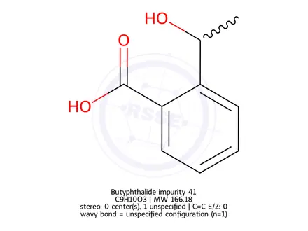 Chemical structure of Butyphthalide impurity 41
