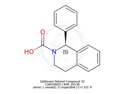Chemical structure of Solifenacin Related Compound 32