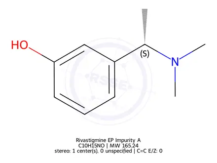 Chemical structure of Rivastigmine EP Impurity A