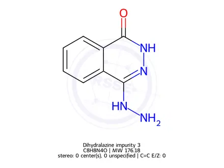 Chemical structure of Dihydralazine impurity 3
