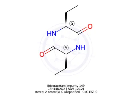 Chemical structure of Brivaracetam Impurity 149