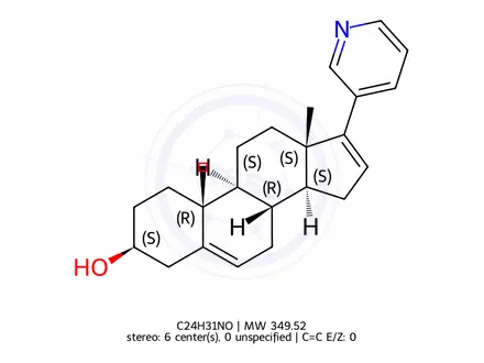 Chemical structure of Abiraterone Impurity 12