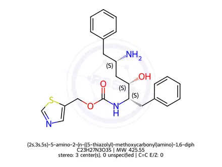 Chemical structure of Ritonavir Impurity 31