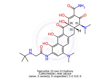 Chemical structure of Tigecycline USP Impurity C