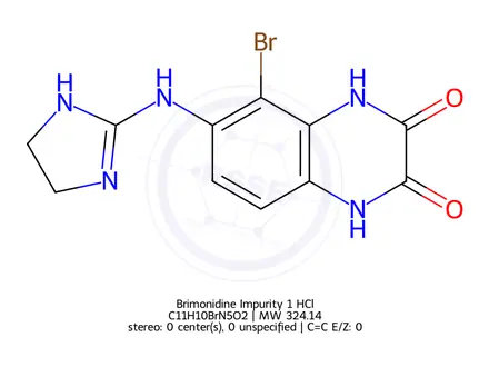 Chemical structure of Brimonidine Impurity 14