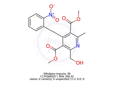 Chemical structure of Nifedipine Impurity 38