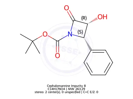 Chemical structure of Cephalomannine Impurity 8