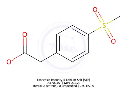 Chemical structure of Etoricoxib Impurity 34