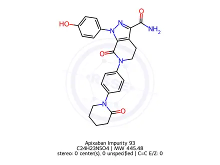 Chemical structure of Apixaban Impurity 93
