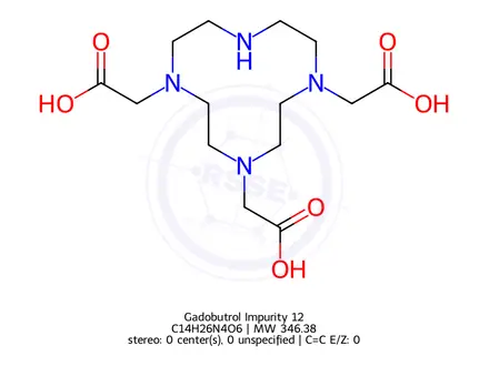 Chemical structure of Gadobutrol Impurity 12