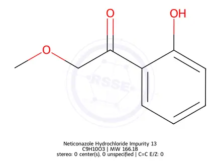 Chemical structure of Neticonazole Hydrochloride Impurity 13
