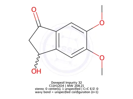Chemical structure of Donepezil Impurity 32