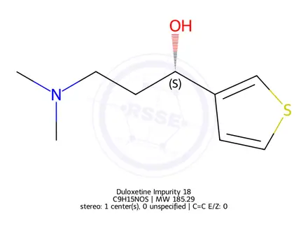 Chemical structure of Duloxetine Impurity 18