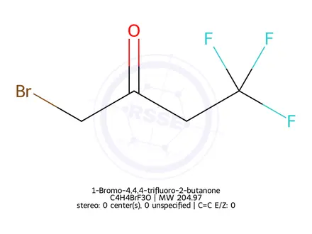 Chemical structure of 1-Bromo-4,4,4-trifluoro-2-butanone