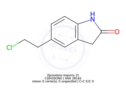 Chemical structure of Ziprasidone Impurity 21