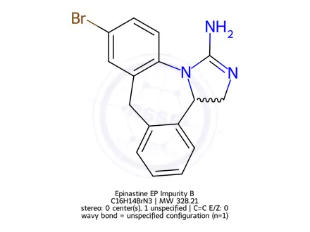 Chemical structure of Epinastine EP Impurity B