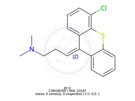 Chemical structure of Chlorprothixene Hydrochloride-Impurity D