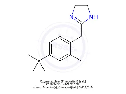 Chemical structure of Oxymetazoline EP Impurity B